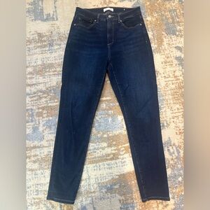 Dark Blue Skinny Jeans for Women